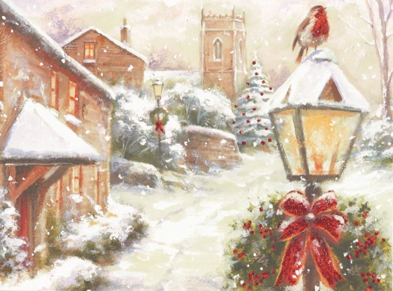 CHRISTMAS CARD - Folksy